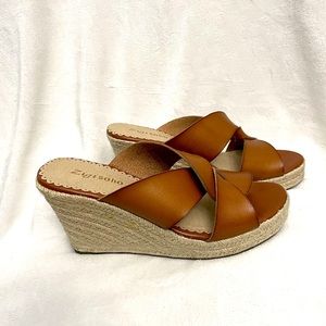 Zigi Soho Wedge Espadrille Sandals Size 7.5